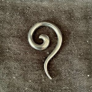 Surgical Stainless Steel 0 gauge ear taper